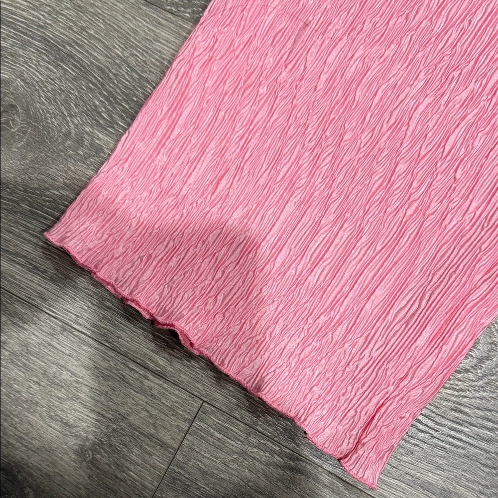 Pink Textured Two-Piece Set - Picture 4 of 6